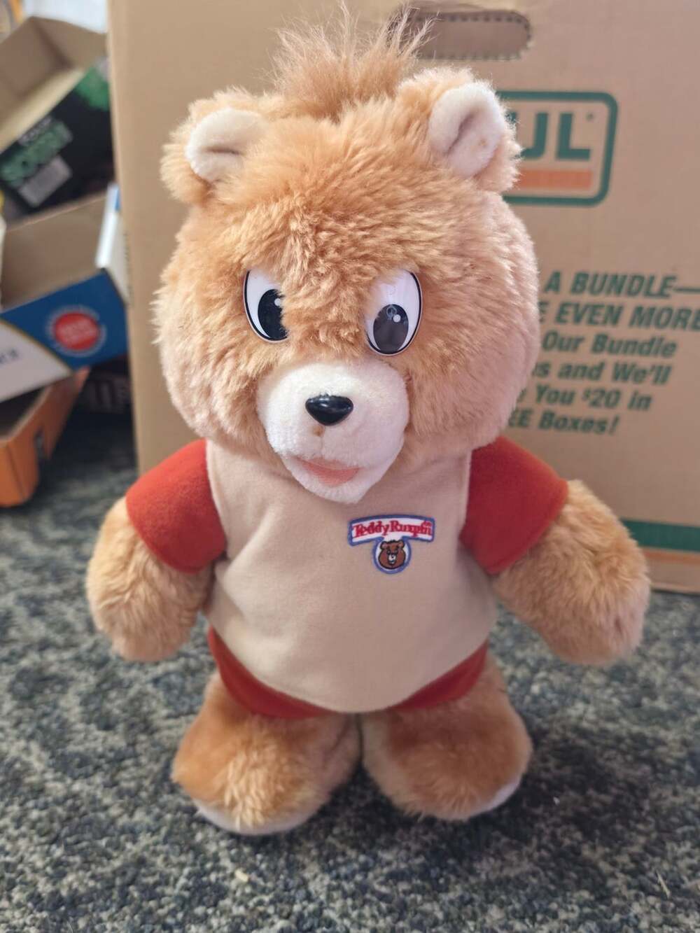 Worlds of Wonder Little Boppers Teddy Ruxpin 1985